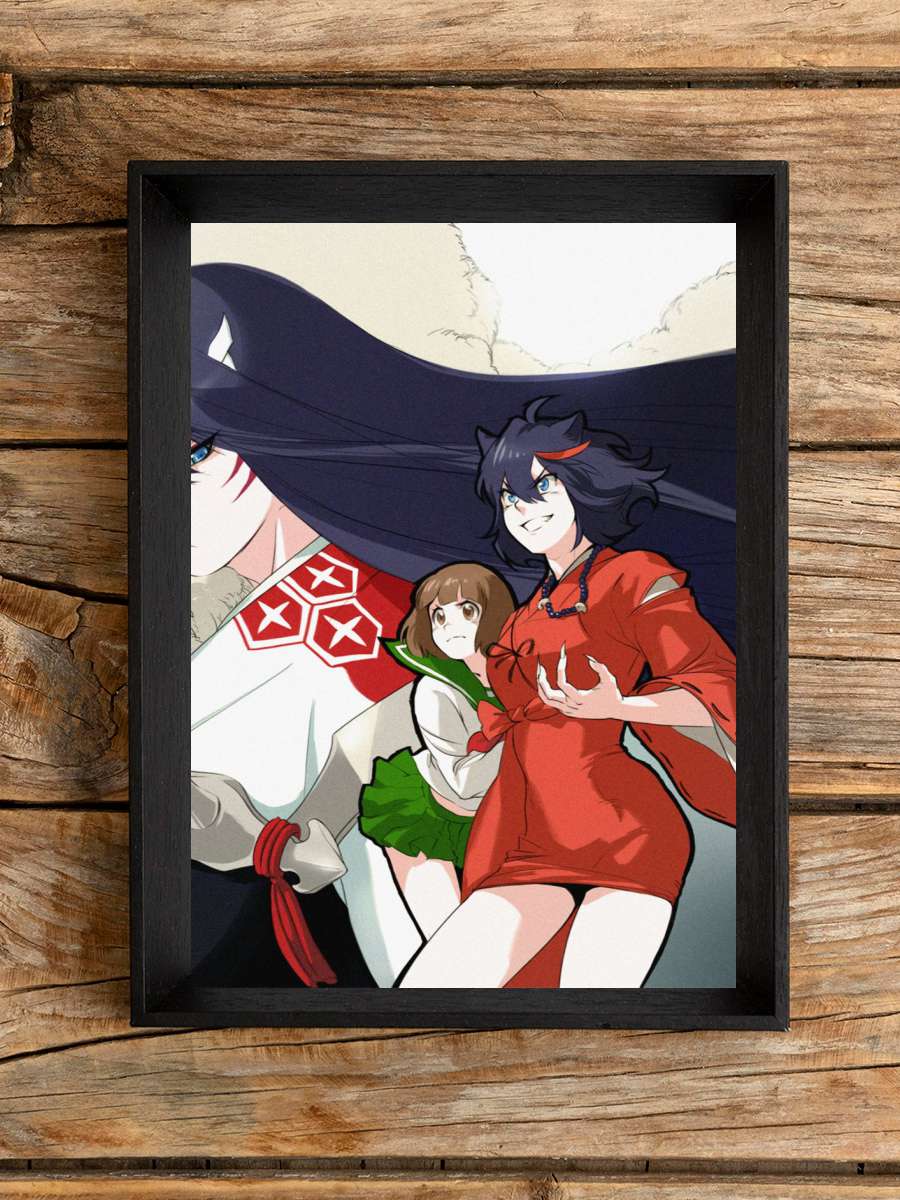 Inuyasha Anime Poster Çerçevesiz Yüksek Kalite Anime Duvar Poster