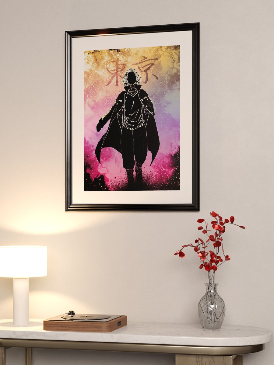 Invincible Soul Anime Poster Çerçevesiz Yüksek Kalite Anime Duvar Poster