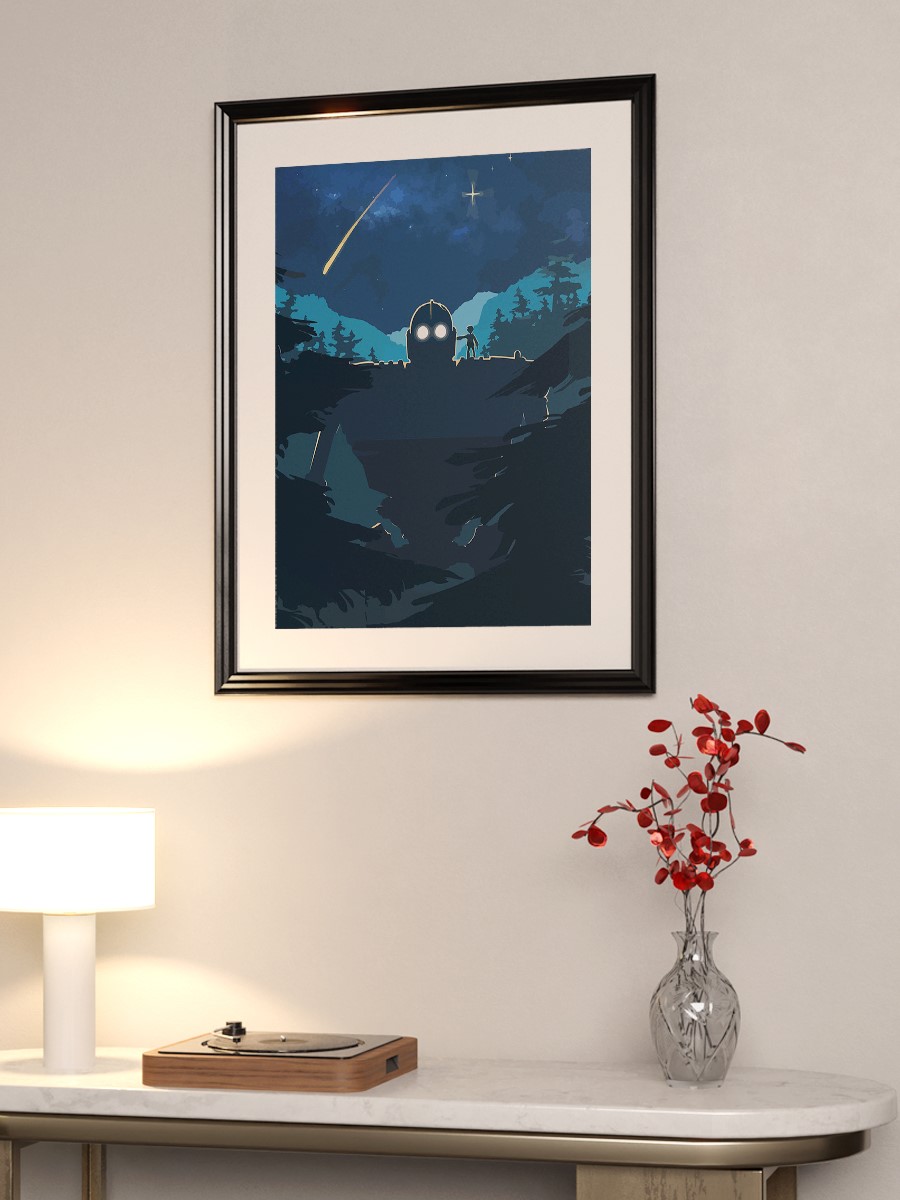 Iron giant Anime Poster Çerçevesiz Yüksek Kalite Anime Duvar Poster
