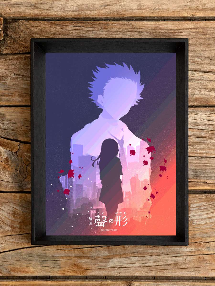 Ishida x Nishimiya Anime Poster Çerçevesiz Yüksek Kalite Anime Duvar Poster