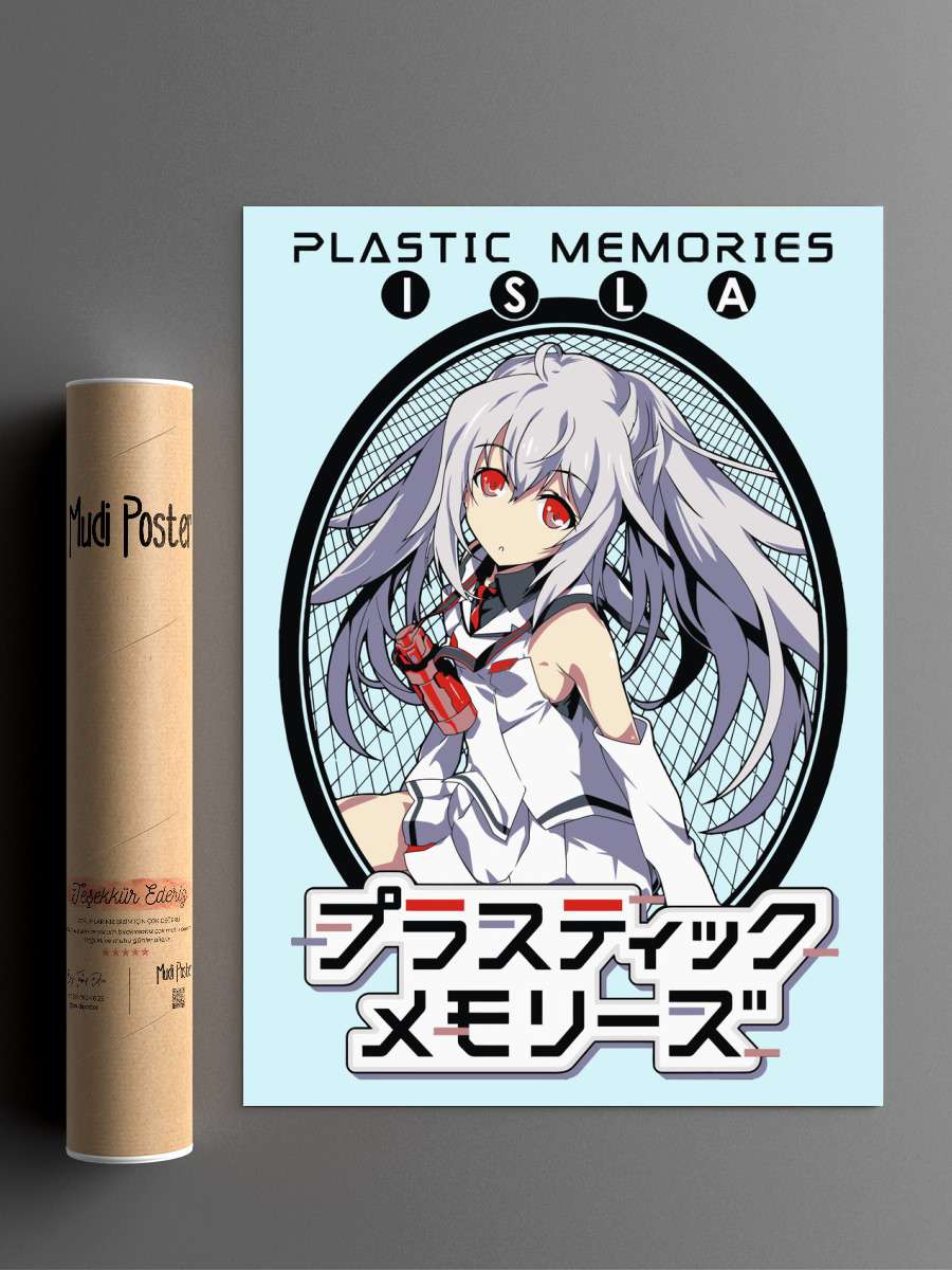isla plastic memories Anime Poster Çerçevesiz Yüksek Kalite Anime Duvar Poster