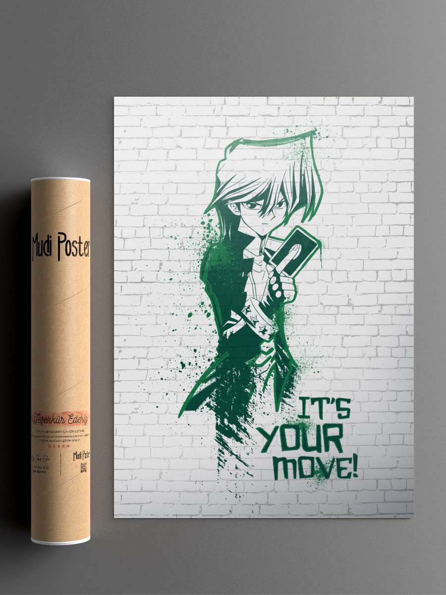 It's Your Move Joey Anime Poster Çerçevesiz Yüksek Kalite Anime Duvar Poster