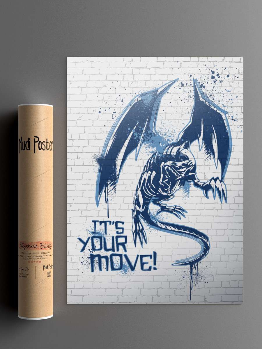 It's Your Move! Anime Poster Çerçevesiz Yüksek Kalite Anime Duvar Poster