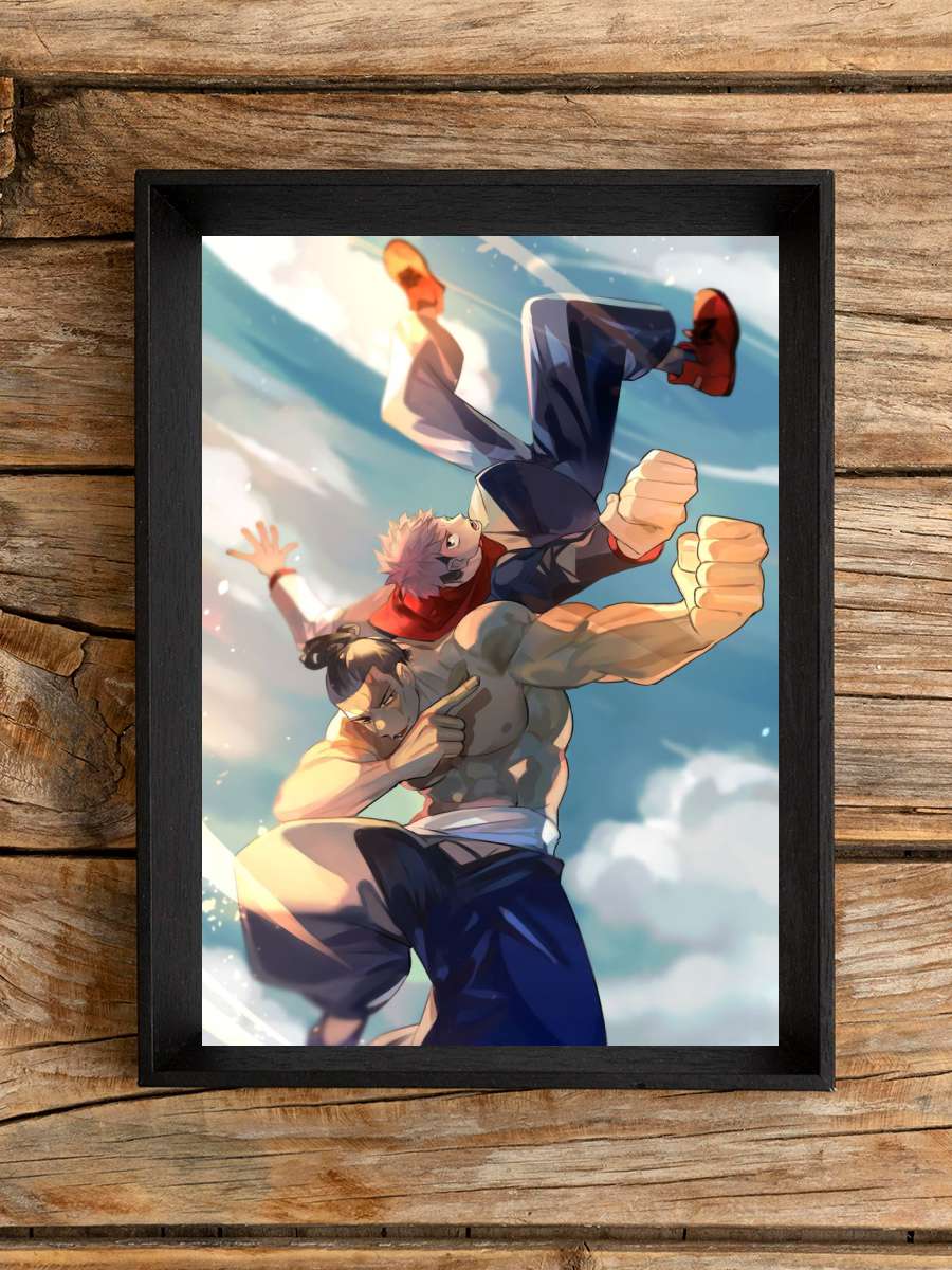Itadori Jujutsu Kaisen Anime Poster Çerçevesiz Yüksek Kalite Anime Duvar Poster