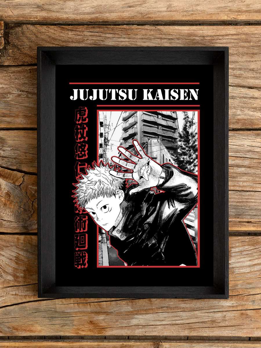 Itadori Yuji Anime Poster Çerçevesiz Yüksek Kalite Anime Duvar Poster