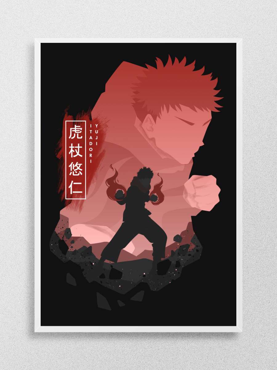 Itadori Yuji Anime Poster Çerçevesiz Yüksek Kalite Anime Duvar Poster