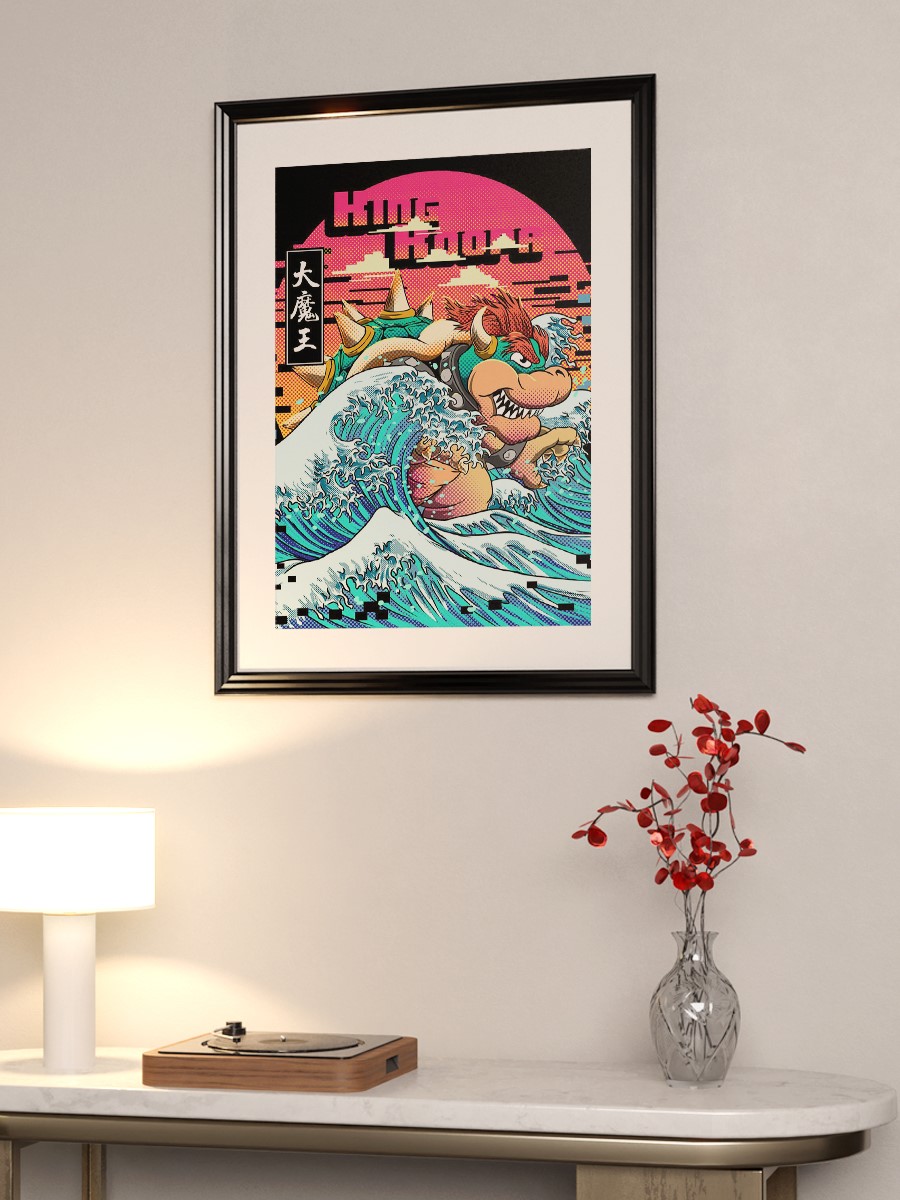 its king koooooopa Anime Poster Çerçevesiz Yüksek Kalite Anime Duvar Poster