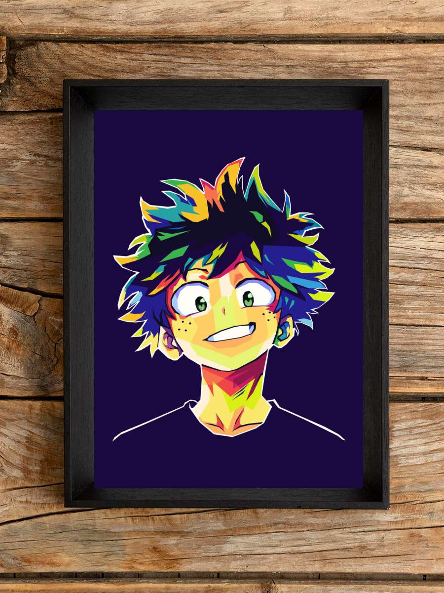 Izuku Midoriya Anime Poster Çerçevesiz Yüksek Kalite Anime Duvar Poster