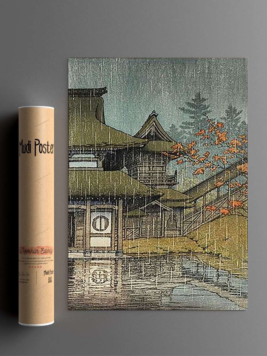 Japanese Art Kawase Hasui Anime Poster Çerçevesiz Yüksek Kalite Anime Duvar Poster