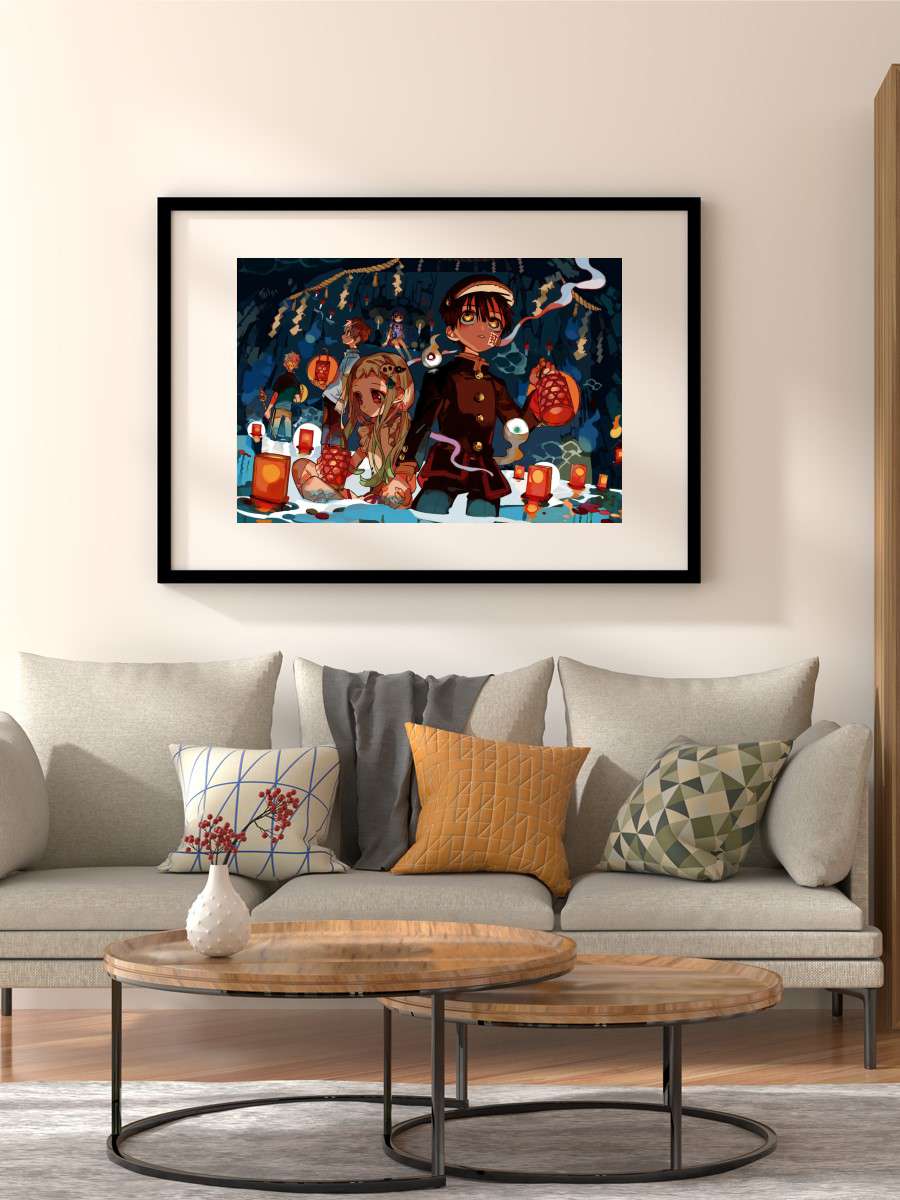 Jibaku Shounen Hanako Kun Anime Poster Çerçevesiz Yüksek Kalite Anime Duvar Poster