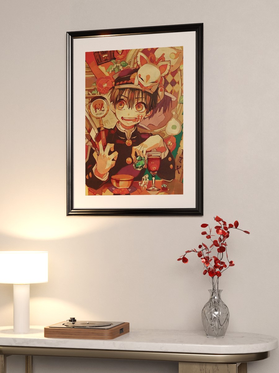 Jibaku Shounen Hanako Anime Poster Çerçevesiz Yüksek Kalite Anime Duvar Poster