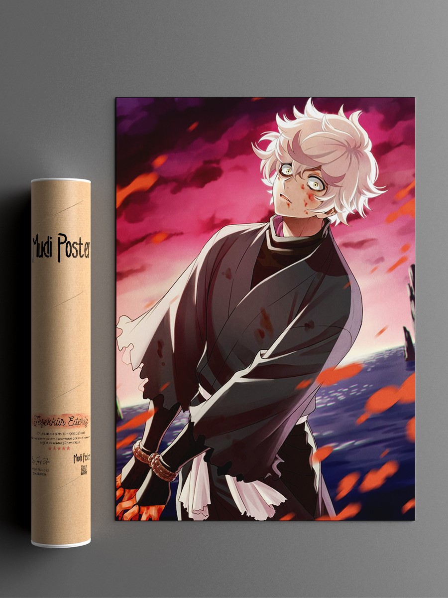 jigokuraku Anime Poster Çerçevesiz Yüksek Kalite Anime Duvar Poster