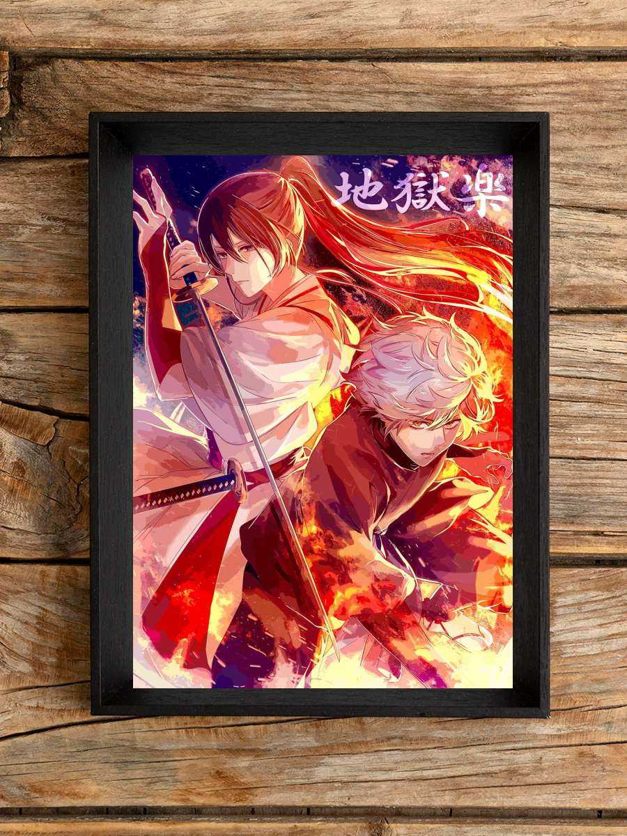 jigokuraku Anime Poster Çerçevesiz Yüksek Kalite Anime Duvar Poster