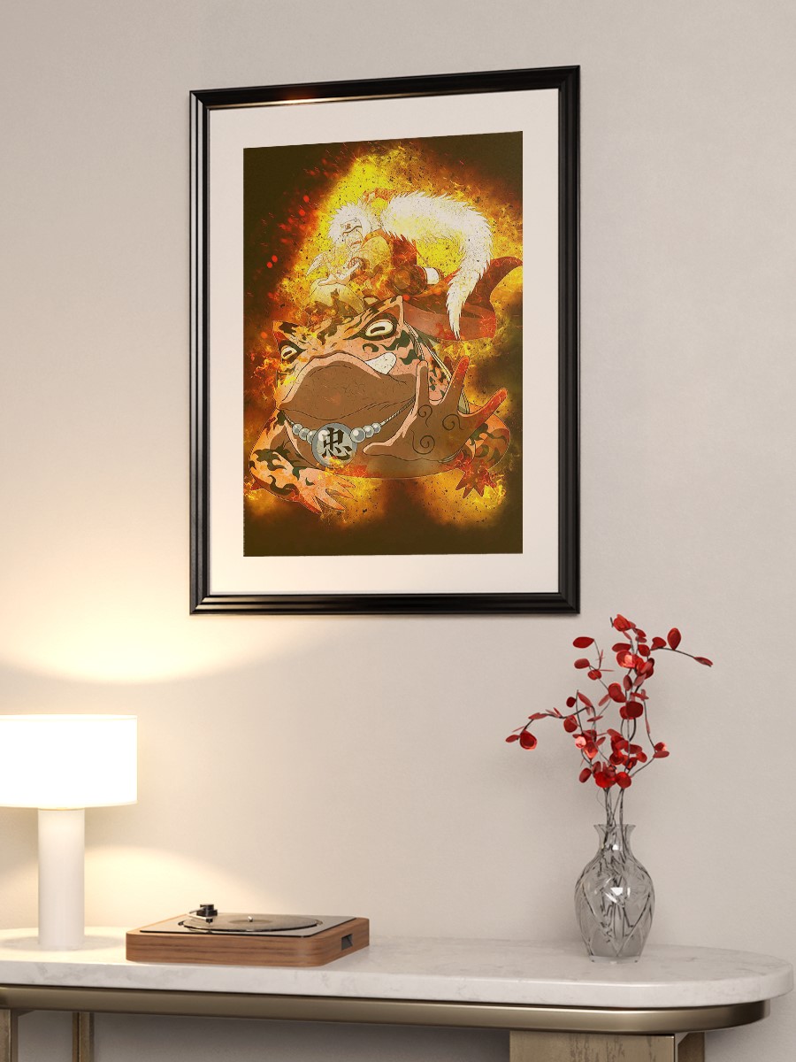Jiraya  Anime Poster Çerçevesiz Yüksek Kalite Anime Duvar Poster