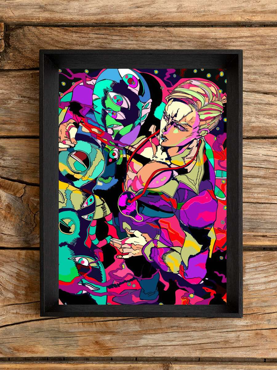 jojos bizarre Anime Poster Çerçevesiz Yüksek Kalite Anime Duvar Poster