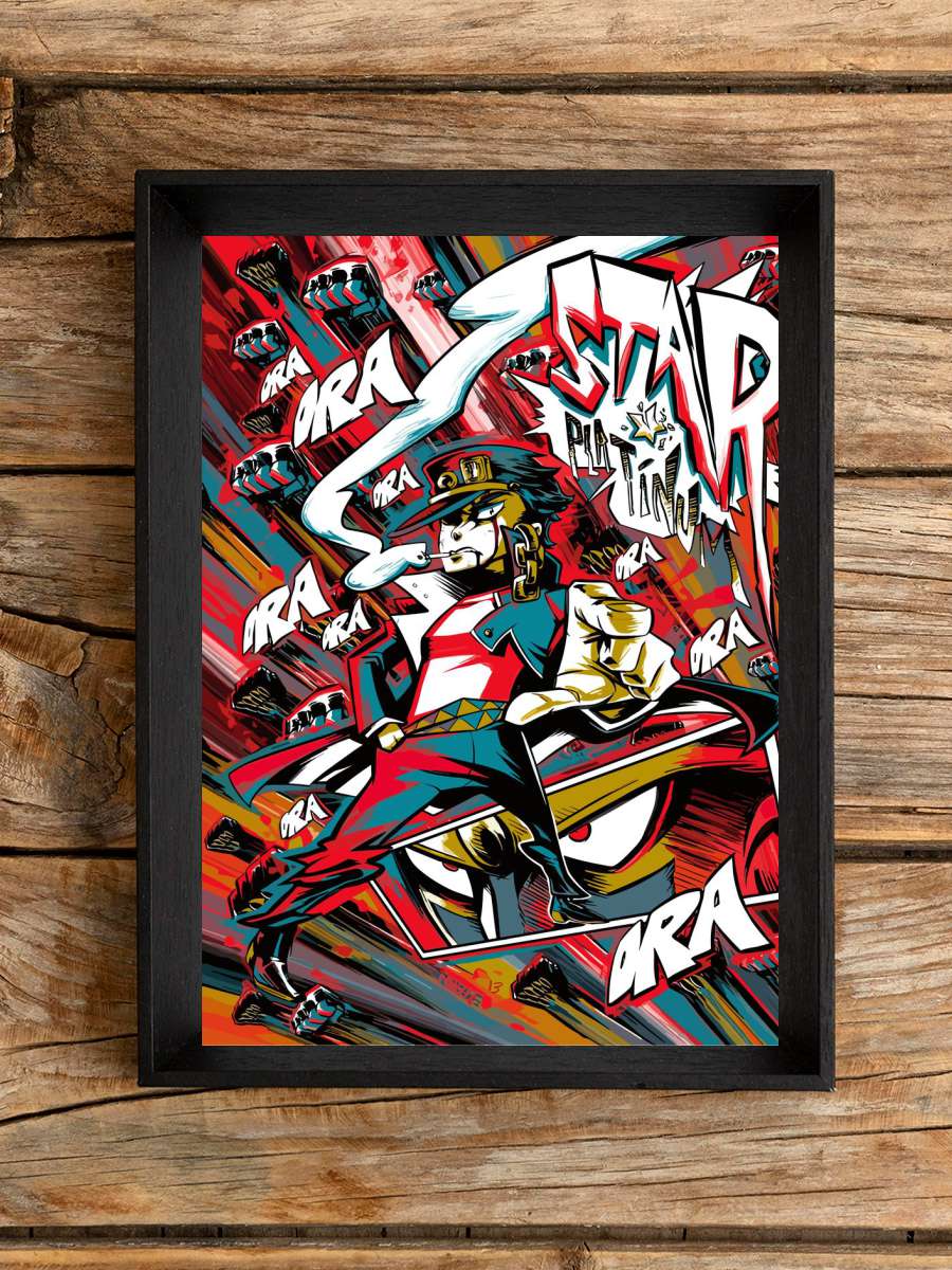 jojos bizarre Anime Poster Çerçevesiz Yüksek Kalite Anime Duvar Poster