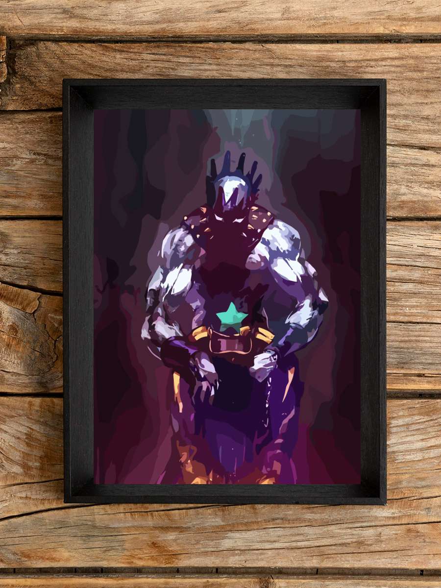 Jojos Bizarre Thé is one Anime Poster Çerçevesiz Yüksek Kalite Anime Duvar Poster