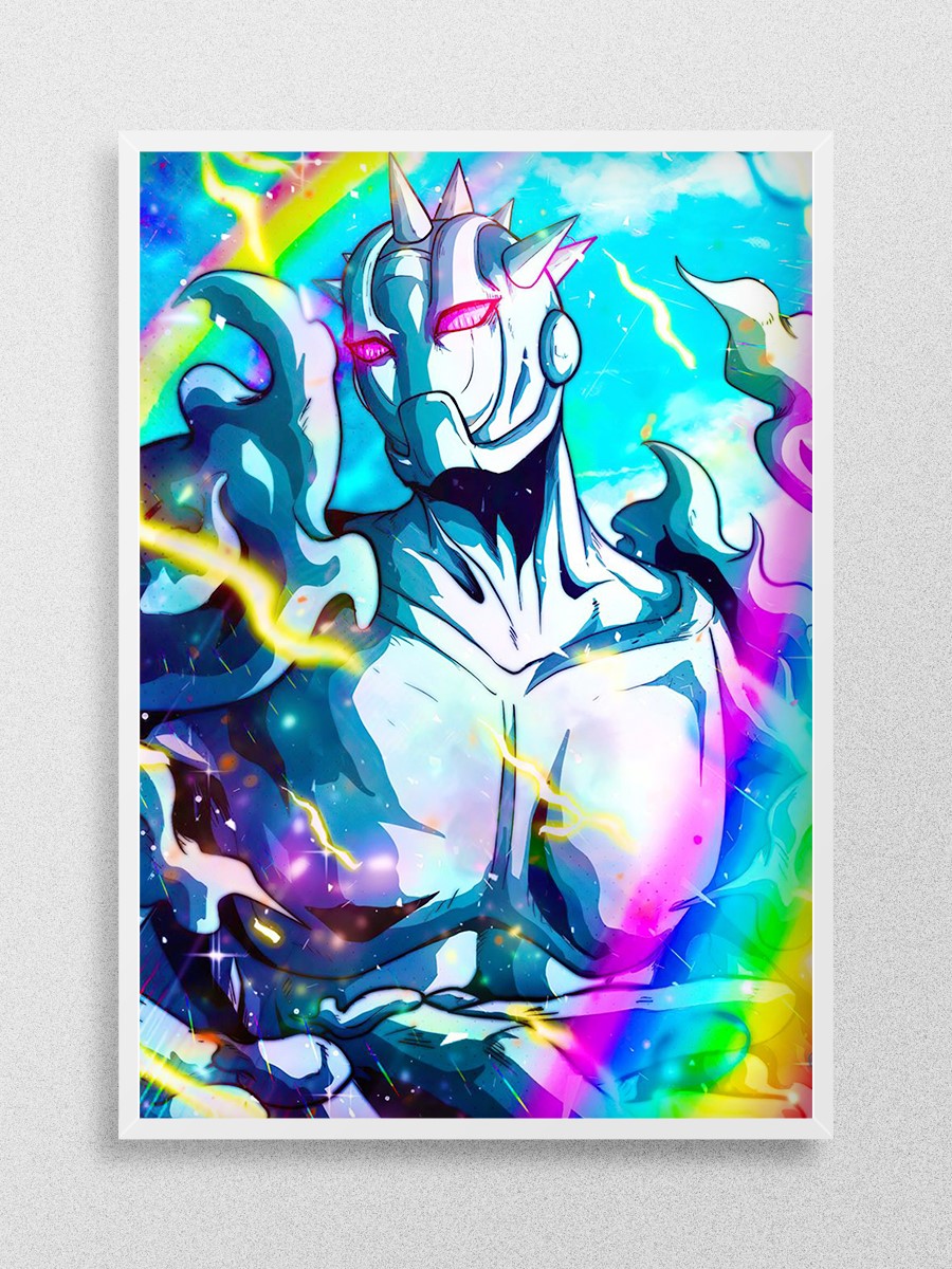 JOJOS BIZZARE Anime Poster Çerçevesiz Yüksek Kalite Anime Duvar Poster