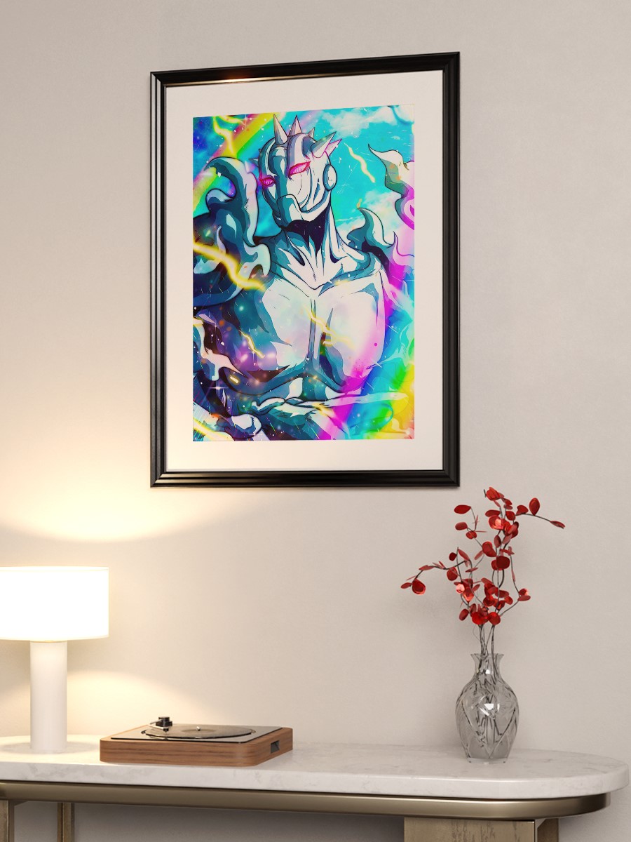JOJOS BIZZARE Anime Poster Çerçevesiz Yüksek Kalite Anime Duvar Poster