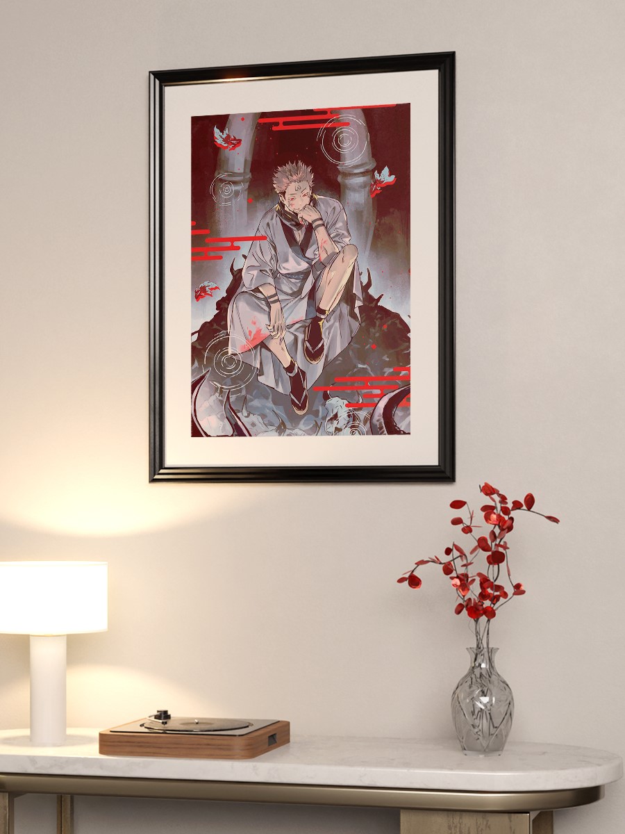 jujitsu kaisen Anime Poster Çerçevesiz Yüksek Kalite Anime Duvar Poster