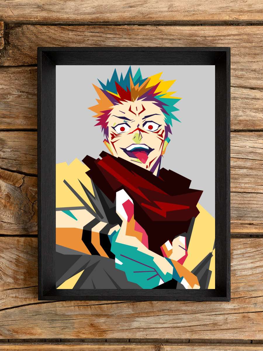 jujitsu kaisen Anime Poster Çerçevesiz Yüksek Kalite Anime Duvar Poster
