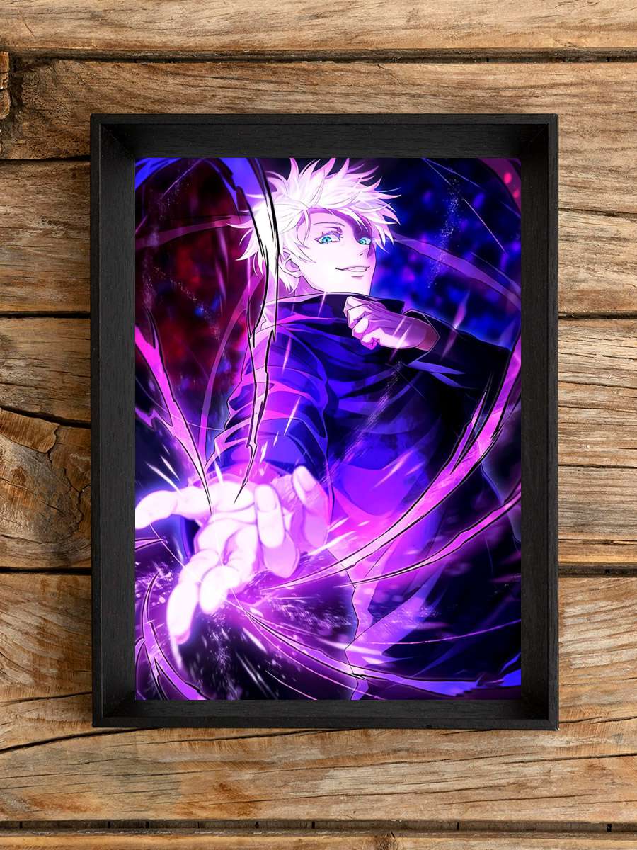 Jujitsu Kaizen Gojo Anime Poster Çerçevesiz Yüksek Kalite Anime Duvar Poster