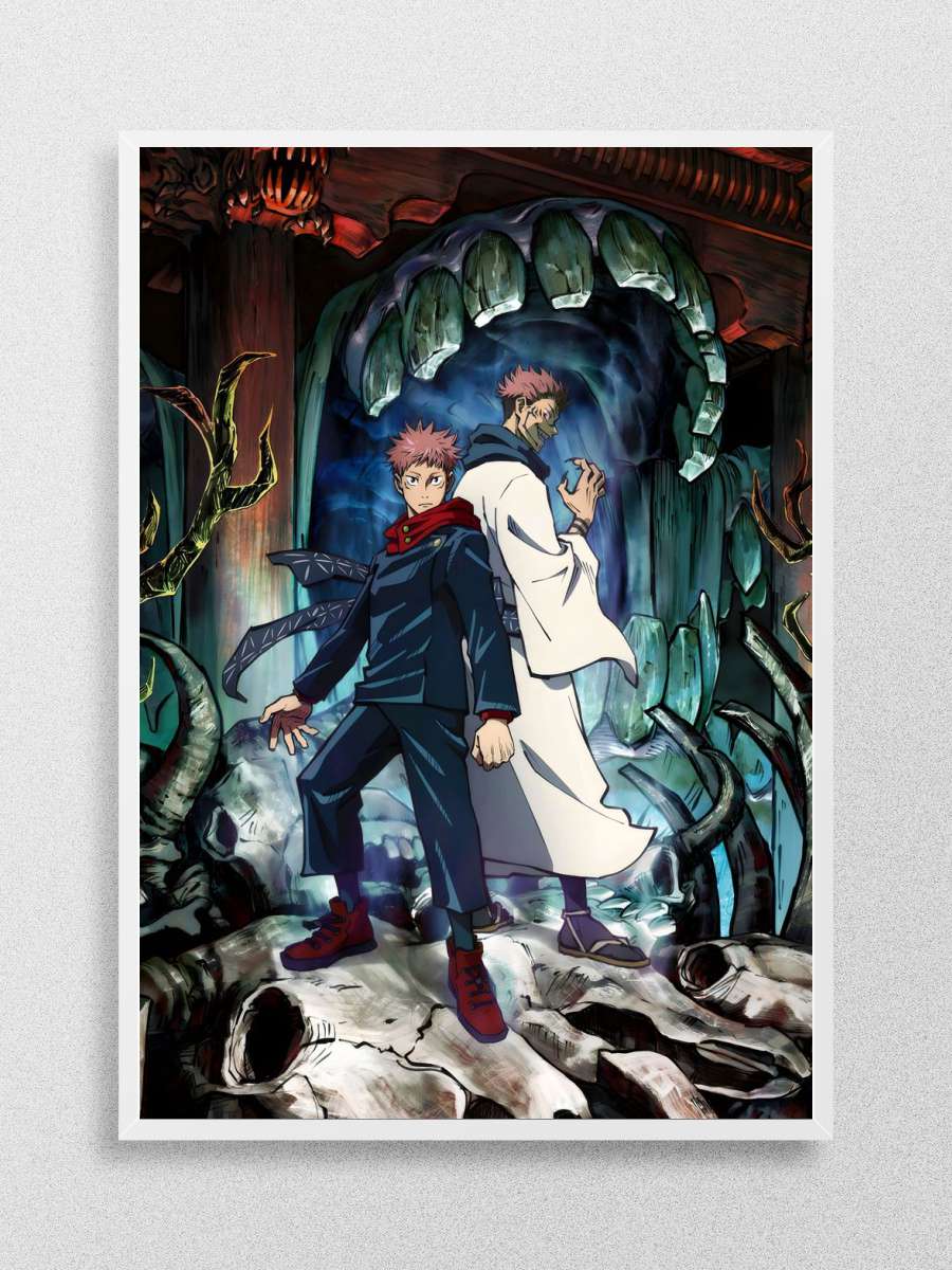 Jujutsu Itadori sukuna Anime Poster Çerçevesiz Yüksek Kalite Anime Duvar Poster