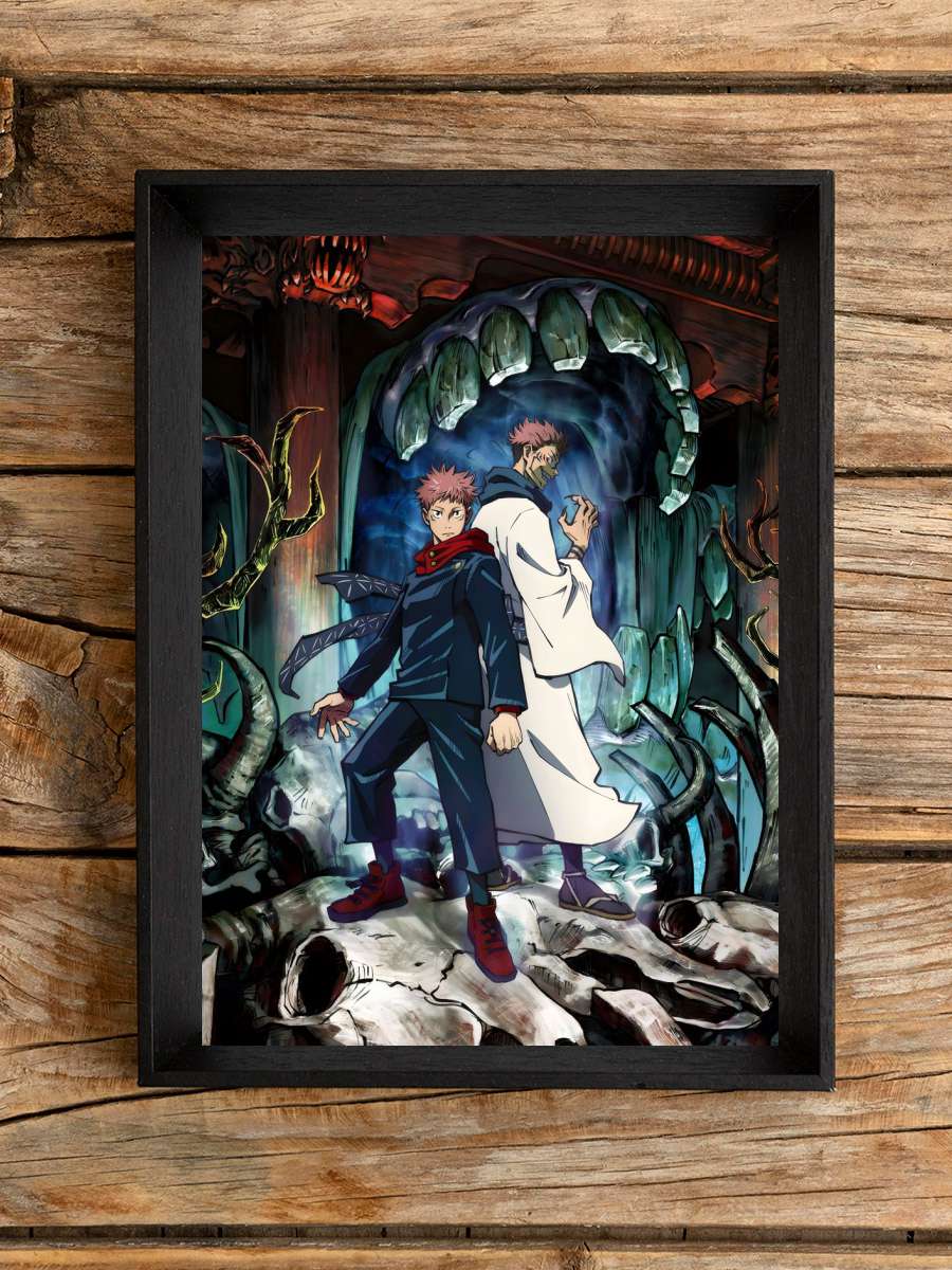 Jujutsu Itadori sukuna Anime Poster Çerçevesiz Yüksek Kalite Anime Duvar Poster