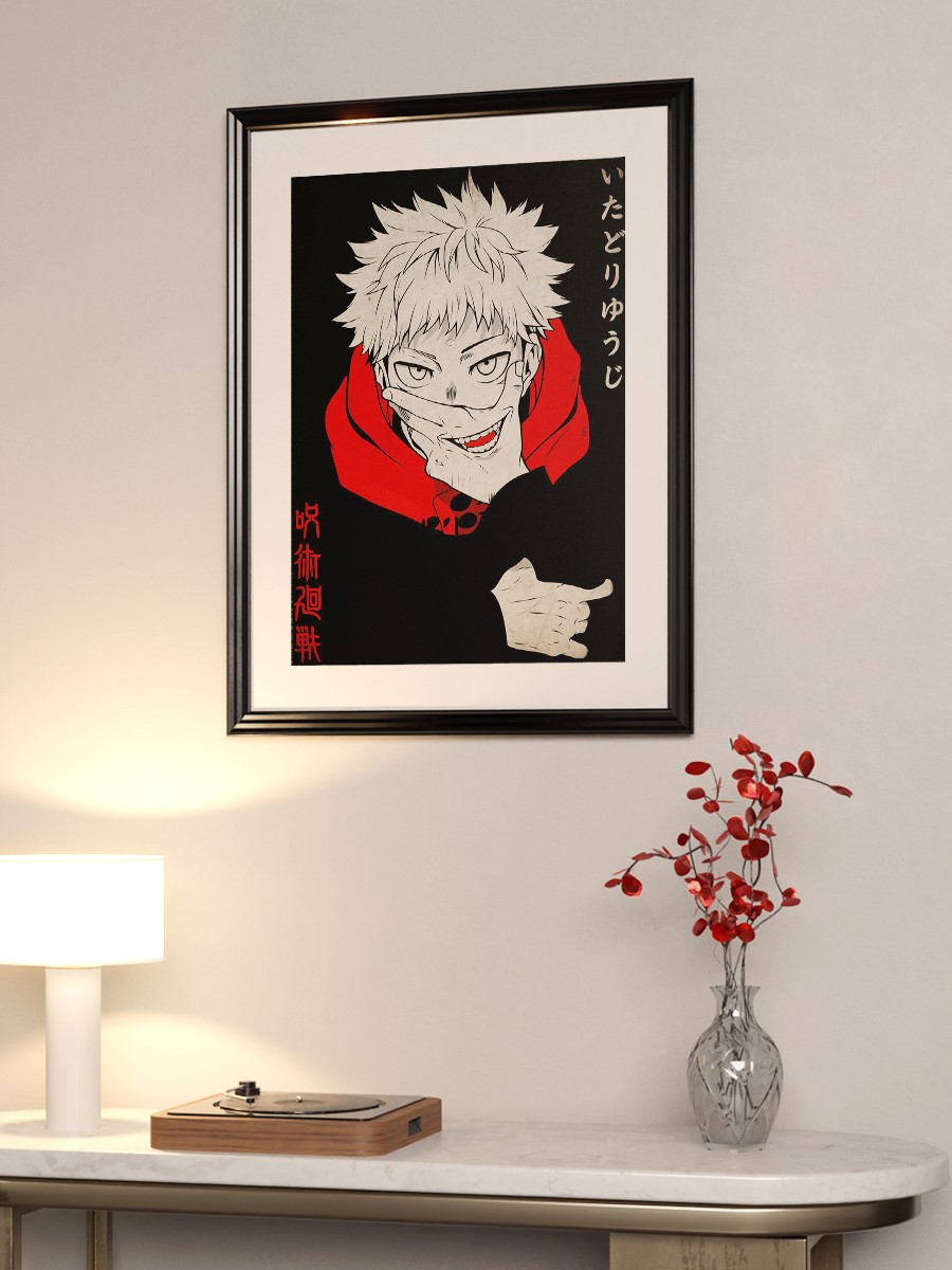 Jujutsu Kaisen Anime Poster, Çerçevesiz Tv Film Poster