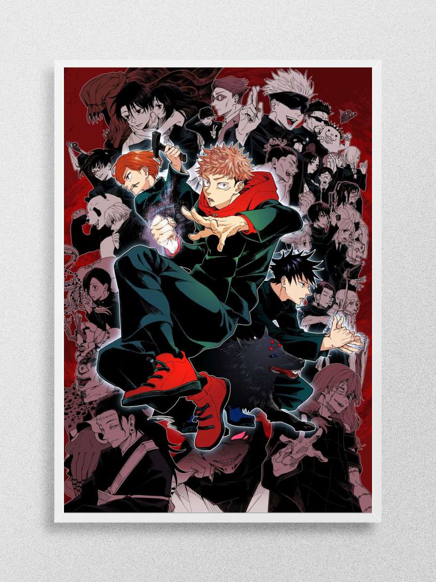 Jujutsu Kaisen Anime Anime Poster Çerçevesiz Yüksek Kalite Anime Duvar Poster