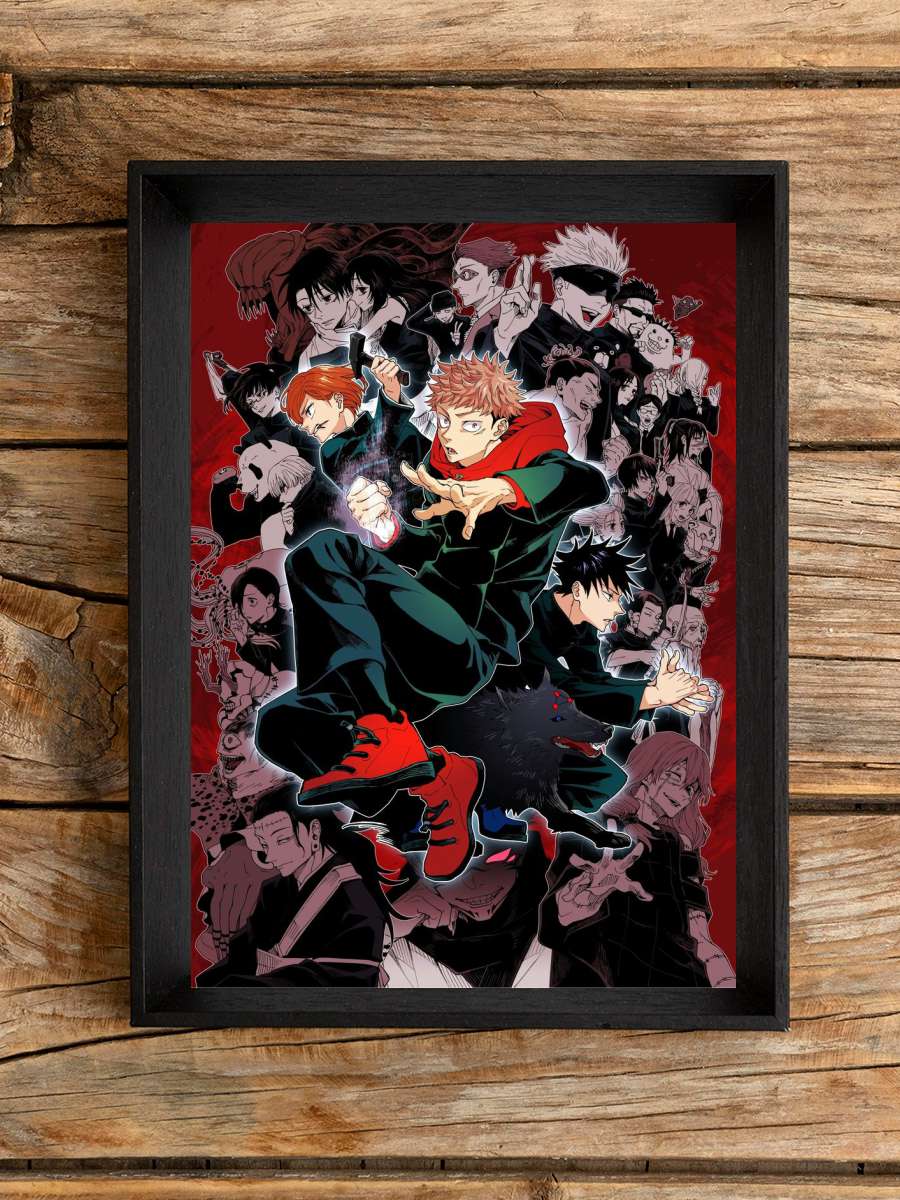 Jujutsu Kaisen Anime Anime Poster Çerçevesiz Yüksek Kalite Anime Duvar Poster