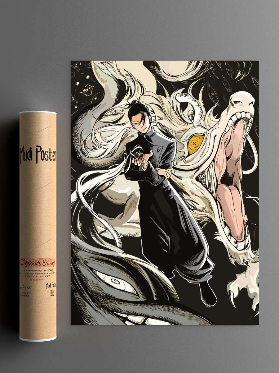 Jujutsu Kaisen Anime Anime Poster Çerçevesiz Yüksek Kalite Anime Duvar Poster
