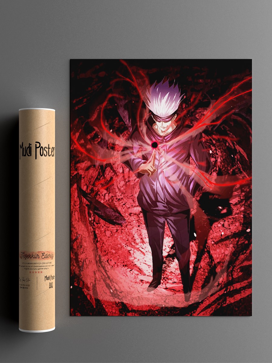 Jujutsu Kaisen Anime Anime Poster Çerçevesiz Yüksek Kalite Anime Duvar Poster