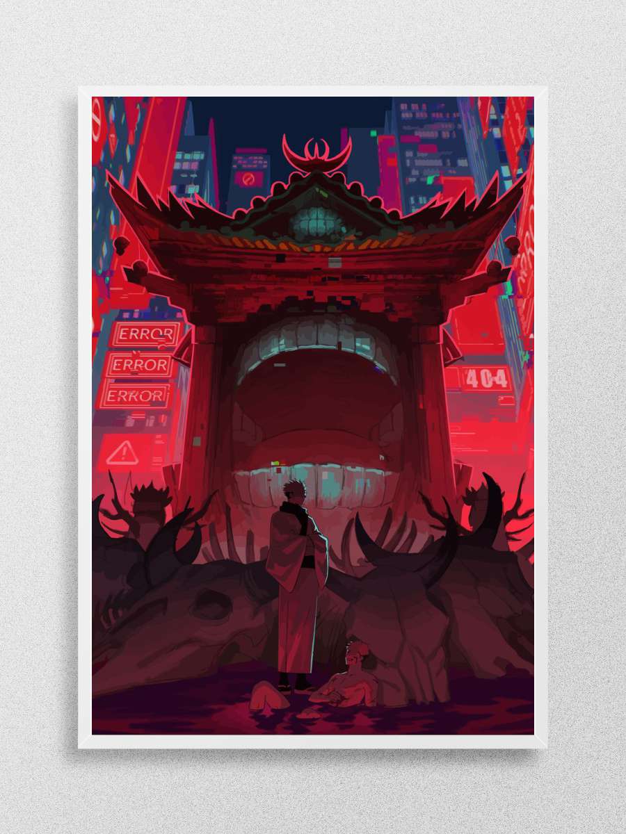 Jujutsu Kaisen Art Anime Poster Çerçevesiz Yüksek Kalite Anime Duvar Poster