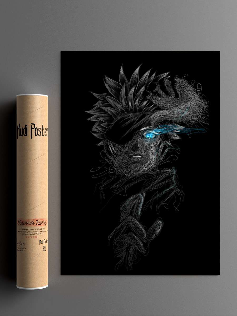 Jujutsu Kaisen art Anime Poster Çerçevesiz Yüksek Kalite Anime Duvar Poster
