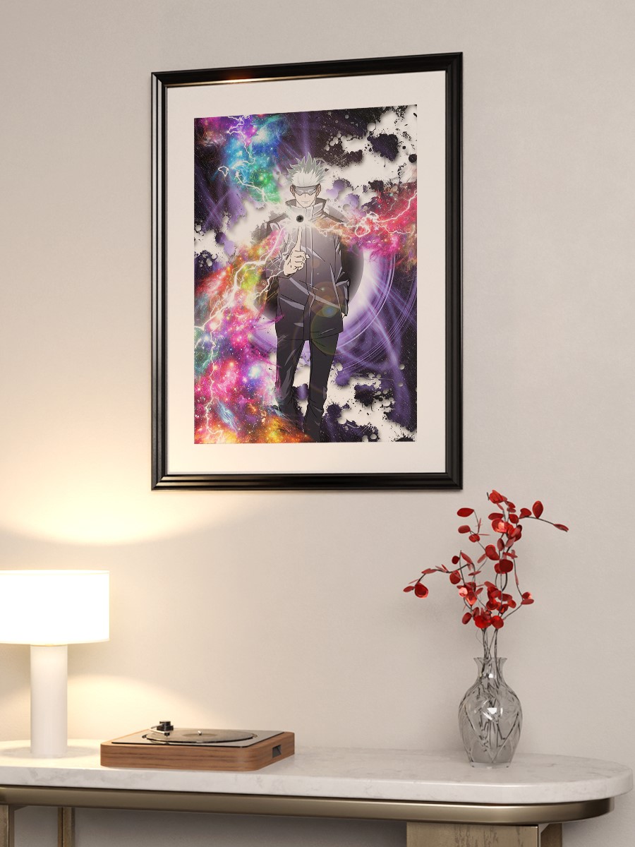 Jujutsu Kaisen Gojo Poster, Çerçevesiz Tv Film Poster