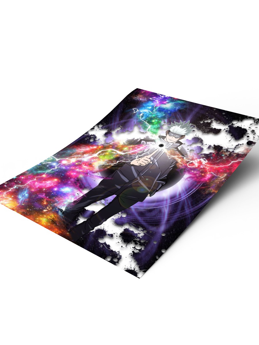 Jujutsu Kaisen Gojo Poster, Çerçevesiz Tv Film Poster