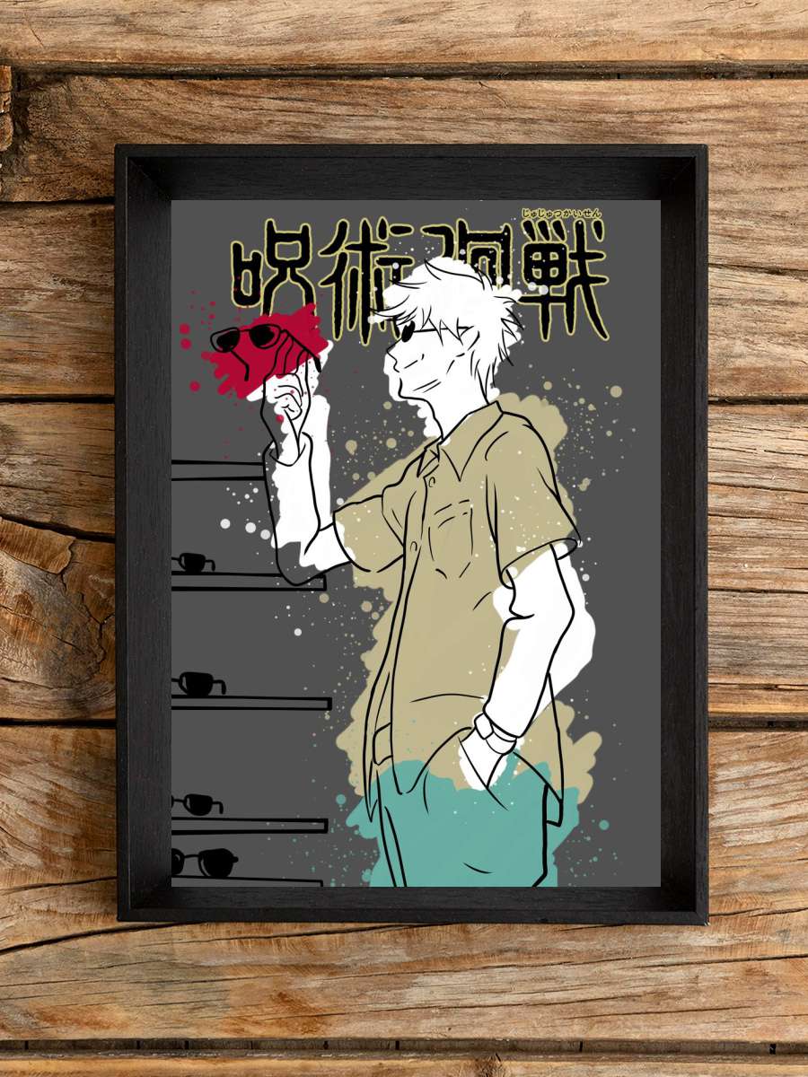 Jujutsu Kaisen Gojo Anime Poster Çerçevesiz Yüksek Kalite Anime Duvar Poster