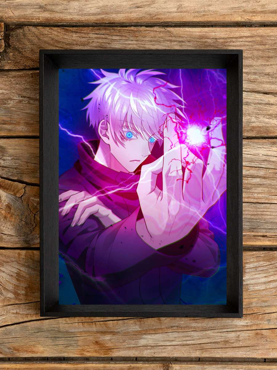 Jujutsu Kaisen Gojo Anime Poster Çerçevesiz Yüksek Kalite Anime Duvar Poster