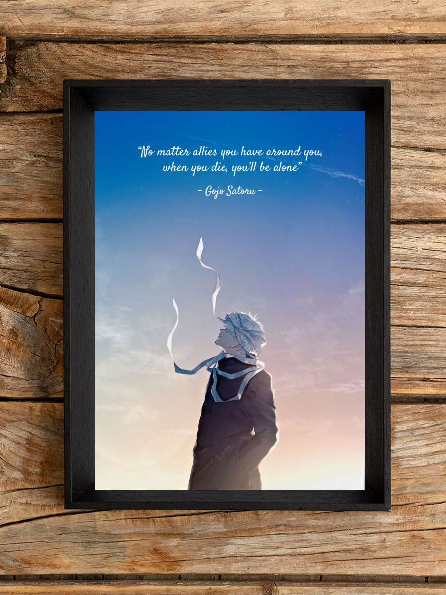 Jujutsu Kaisen Gojo Anime Poster Çerçevesiz Yüksek Kalite Anime Duvar Poster