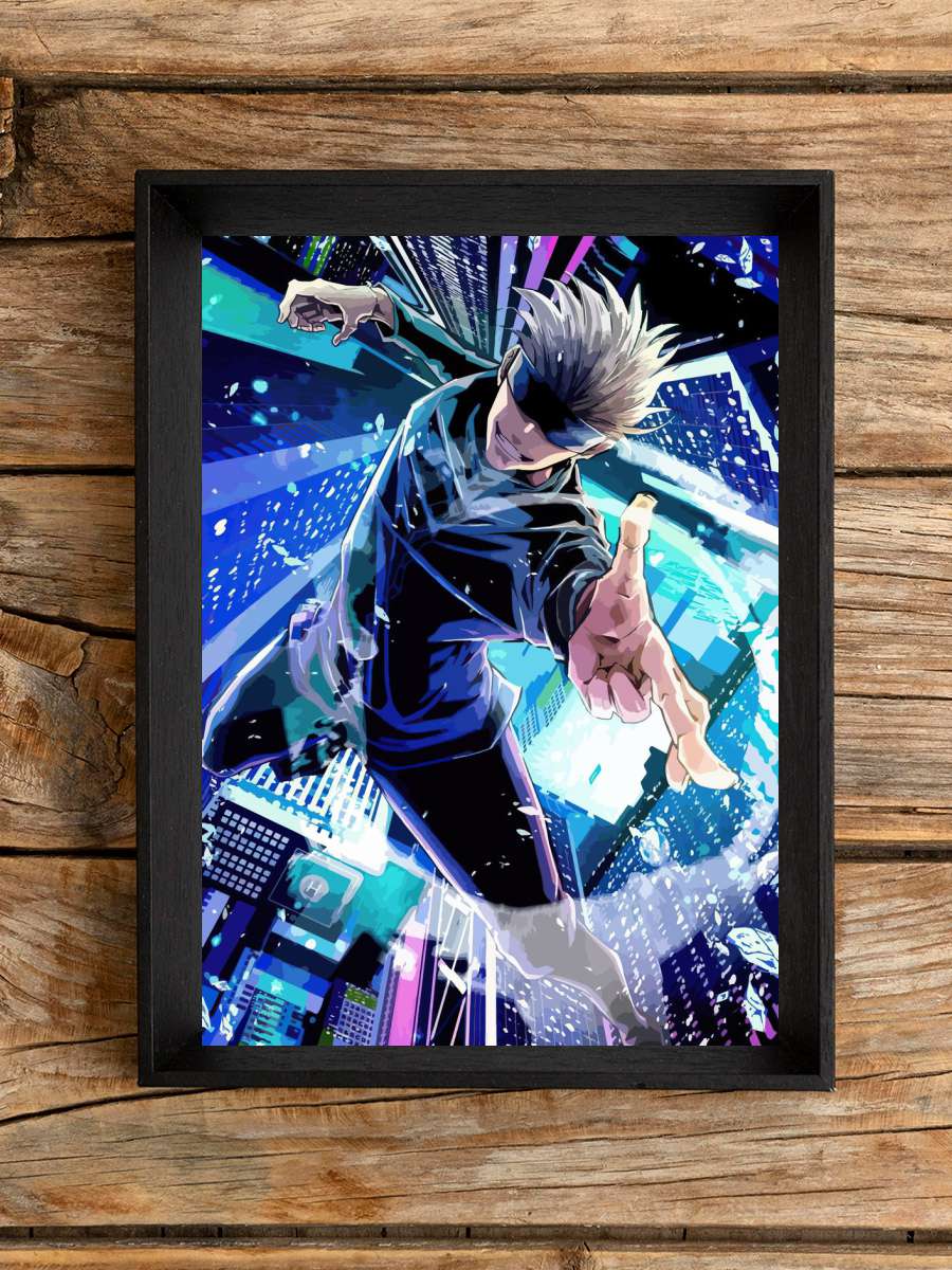 Jujutsu Kaisen Gojo Satoru Anime Poster Çerçevesiz Yüksek Kalite Anime Duvar Poster