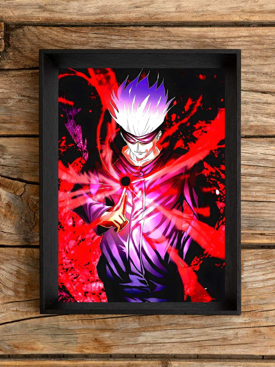 Jujutsu Kaisen gojo satoru Anime Poster Çerçevesiz Yüksek Kalite Anime Duvar Poster