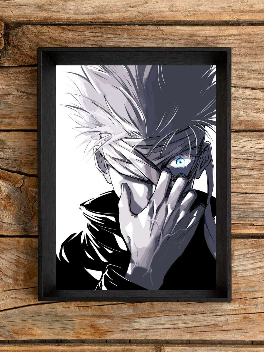 Jujutsu Kaisen Gojo Satoru Anime Poster Çerçevesiz Yüksek Kalite Anime Duvar Poster