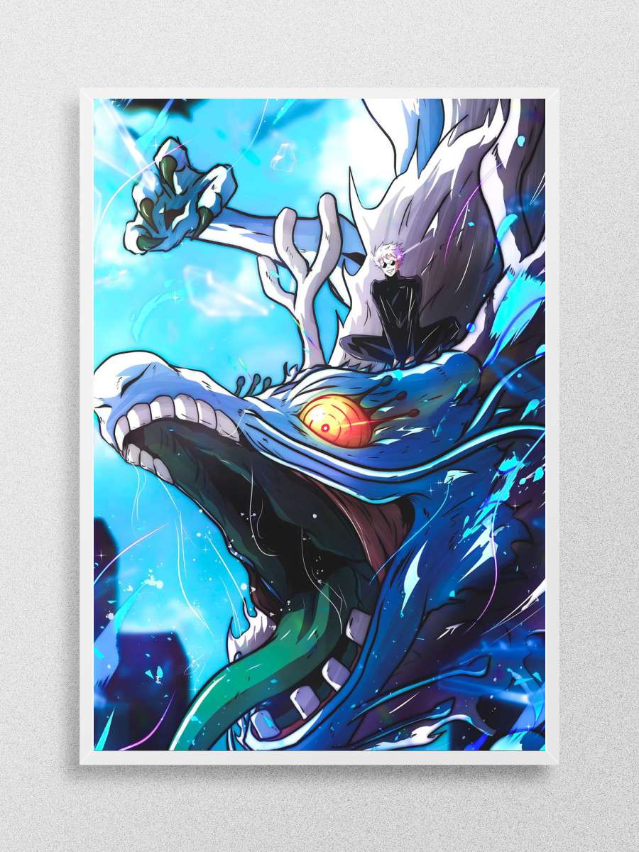 Jujutsu Kaisen gojo x geto Anime Poster Çerçevesiz Yüksek Kalite Anime Duvar Poster