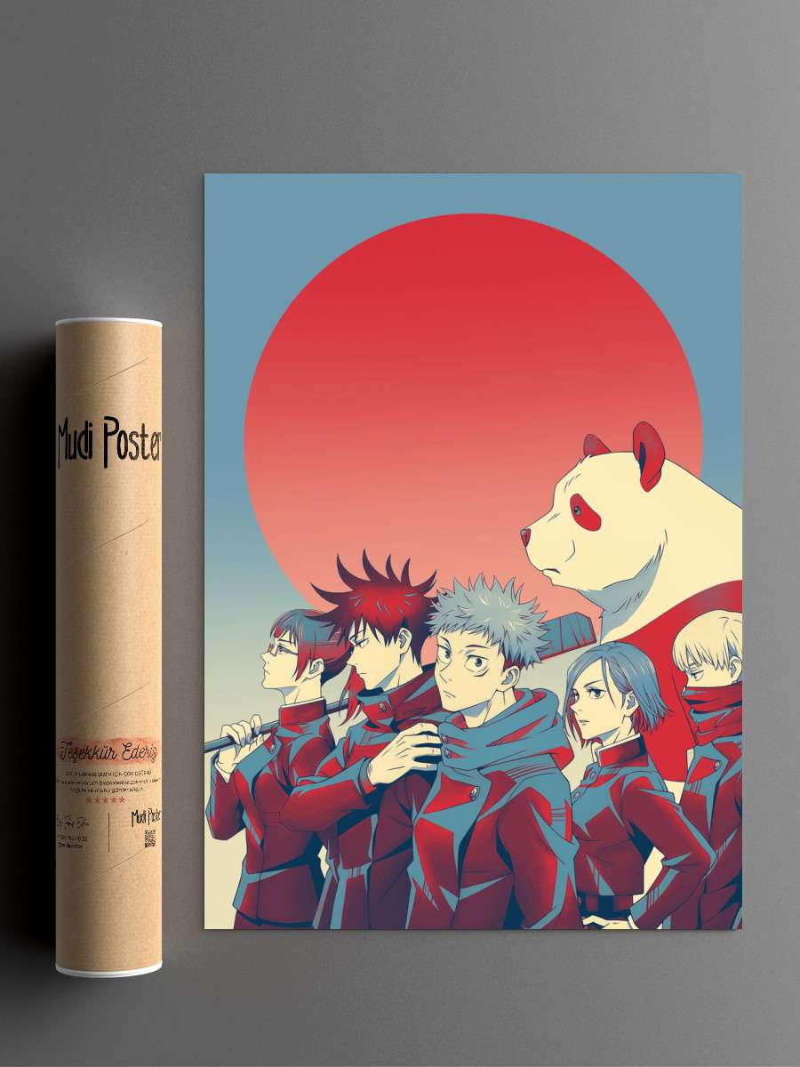 Jujutsu Kaisen Hopestyle Anime Poster Çerçevesiz Yüksek Kalite Anime Duvar Poster