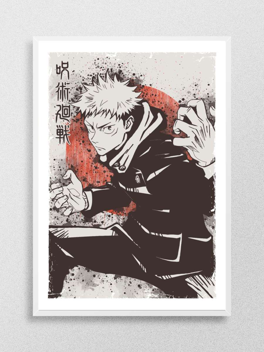 Jujutsu Kaisen Itadori Anime Poster Çerçevesiz Yüksek Kalite Anime Duvar Poster