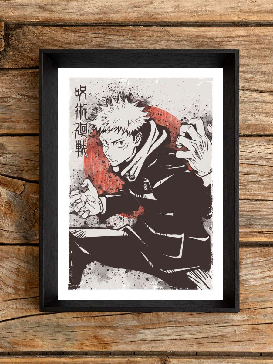 Jujutsu Kaisen Itadori Anime Poster Çerçevesiz Yüksek Kalite Anime Duvar Poster