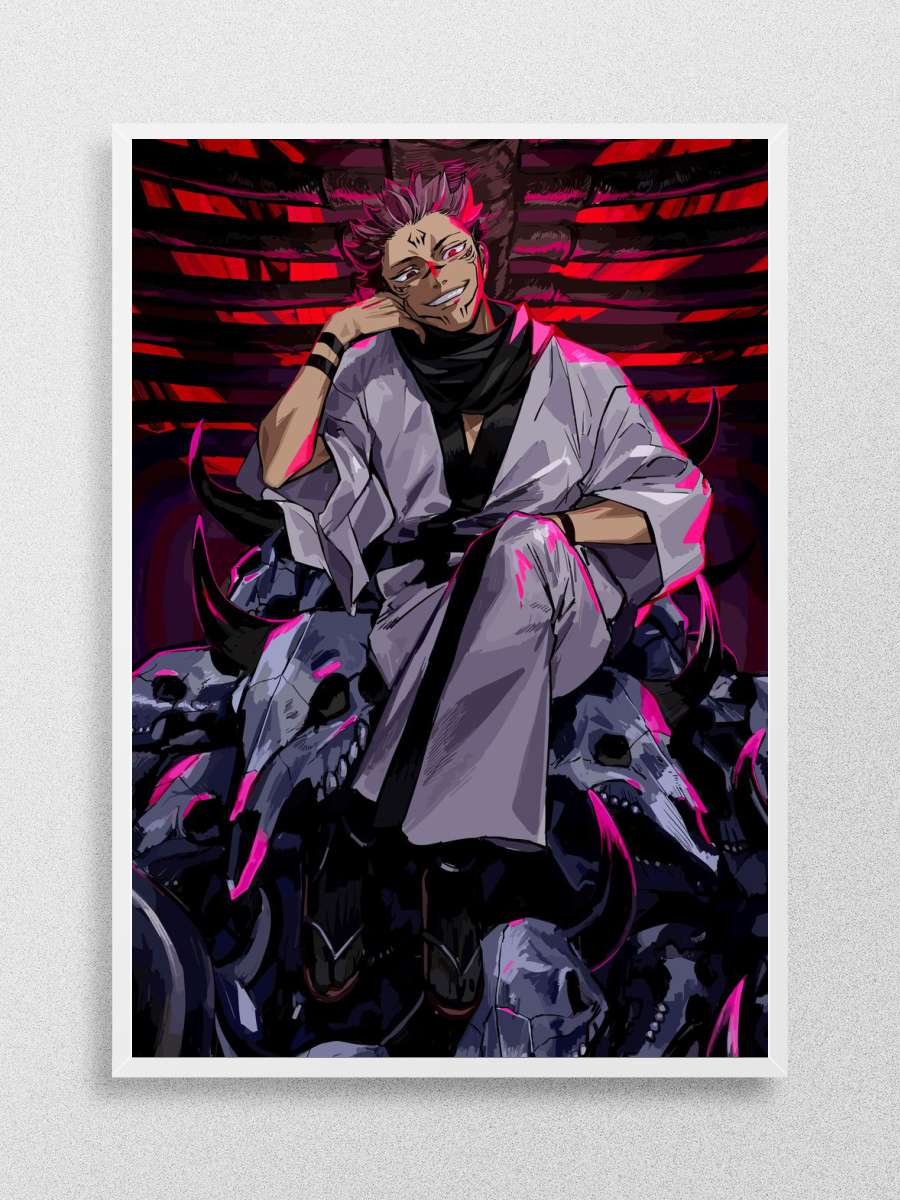 Jujutsu Kaisen King Anime Poster Çerçevesiz Yüksek Kalite Anime Duvar Poster