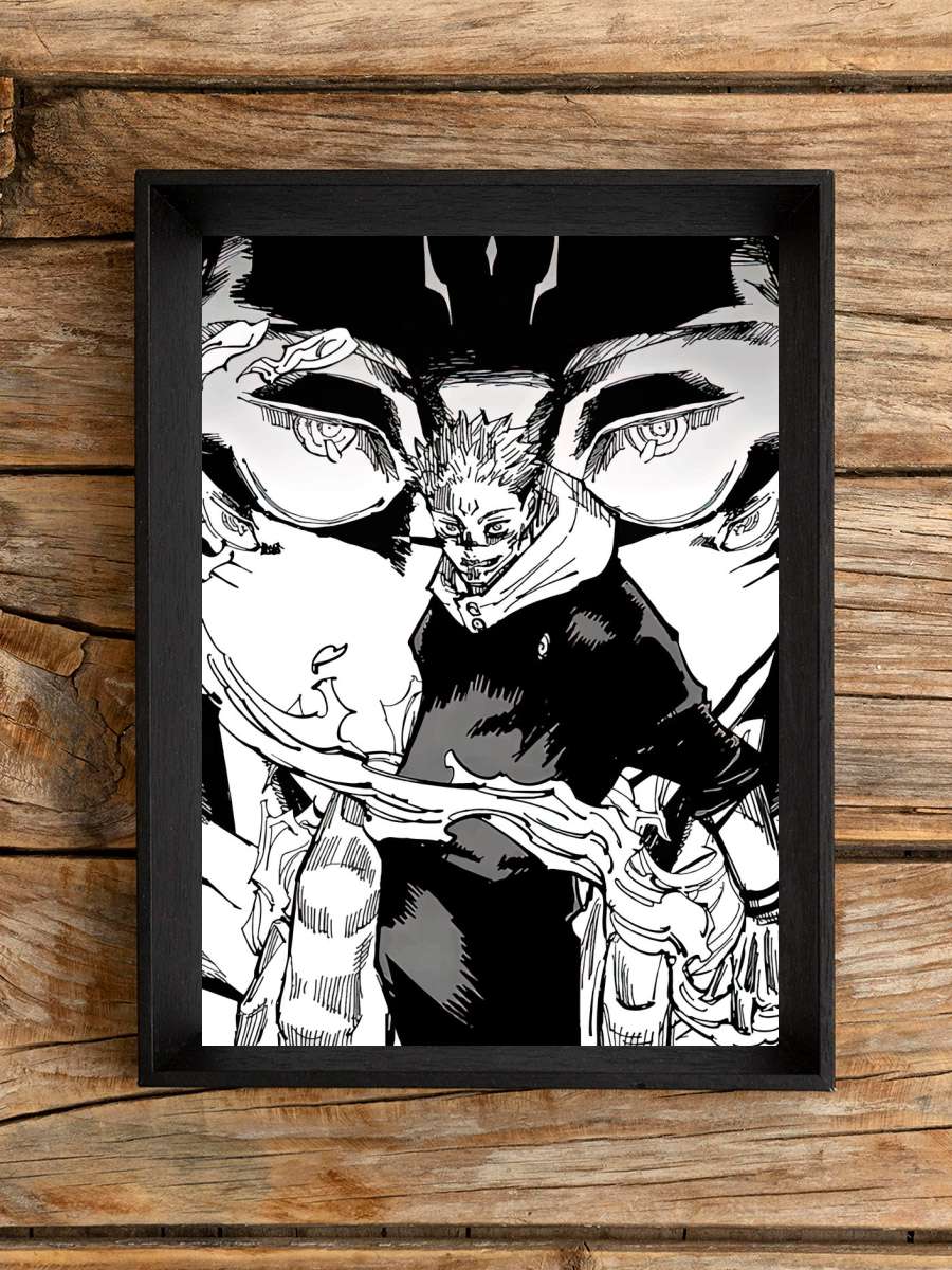 Jujutsu Kaisen Manga Anime Poster Çerçevesiz Yüksek Kalite Anime Duvar Poster
