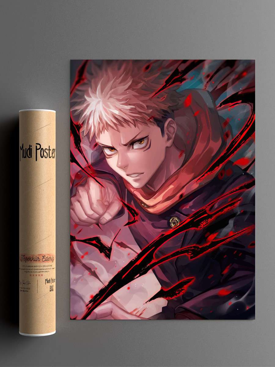 Jujutsu Kaisen Anime Poster Çerçevesiz Yüksek Kalite Anime Duvar Poster